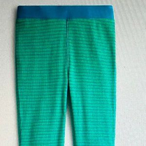 JCrew Striped Waffle Leggings